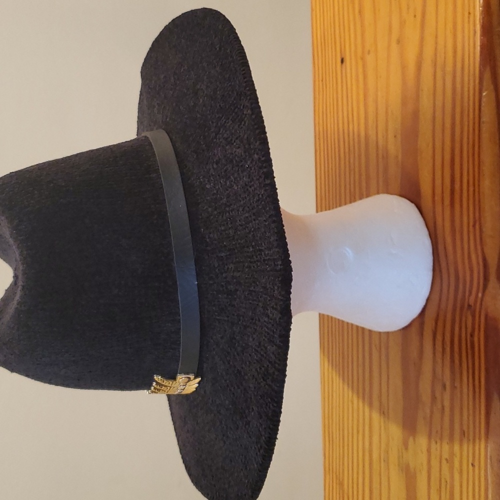 SHEIN Womens Belt Decor Fedora O/S - Picture 7 of 10